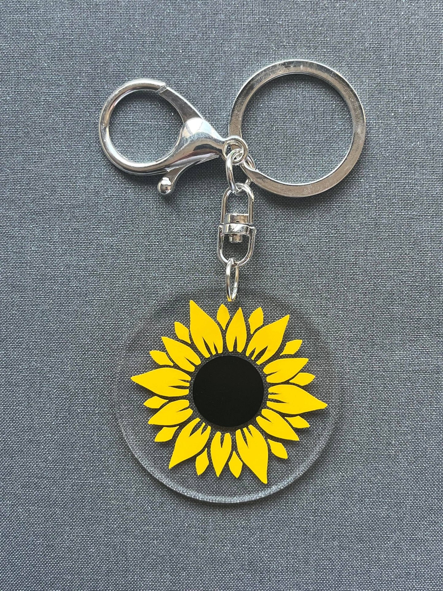 Sunflower Keyring