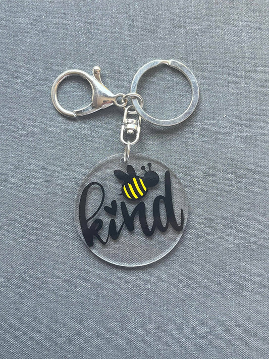 Bee Kind Keyring