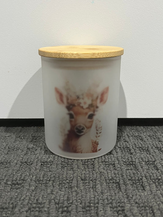 Whoopsie Deer Candle