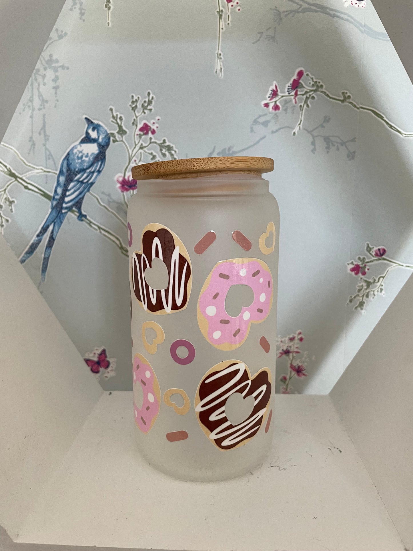 Donut Glass Tumbler